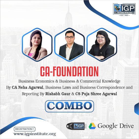 CA Foundation - Economics & Law Combo